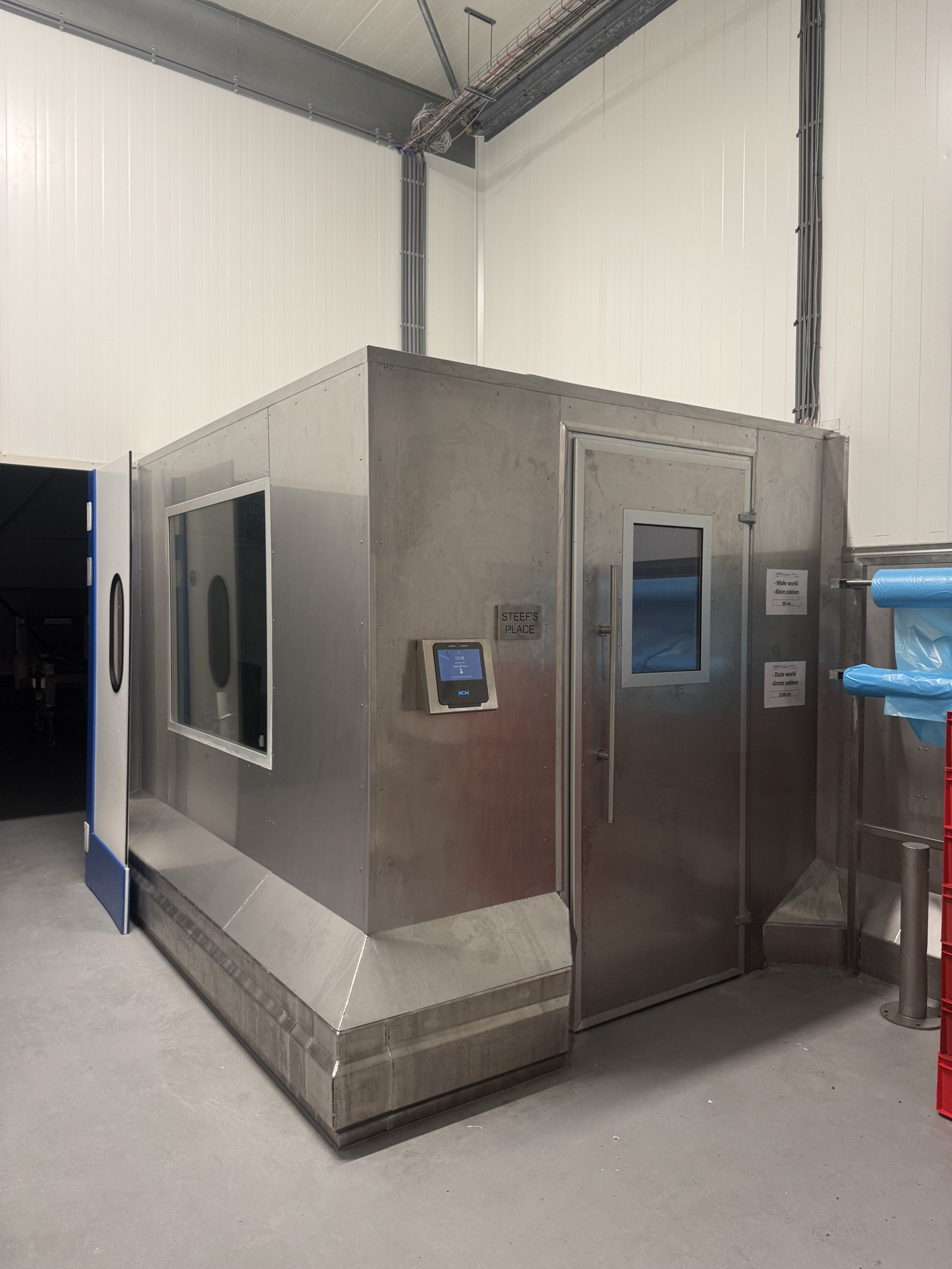 Volledige RVS-bekleding uitsnijderij